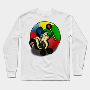 musician squirrel Long Sleeve T-Shirt